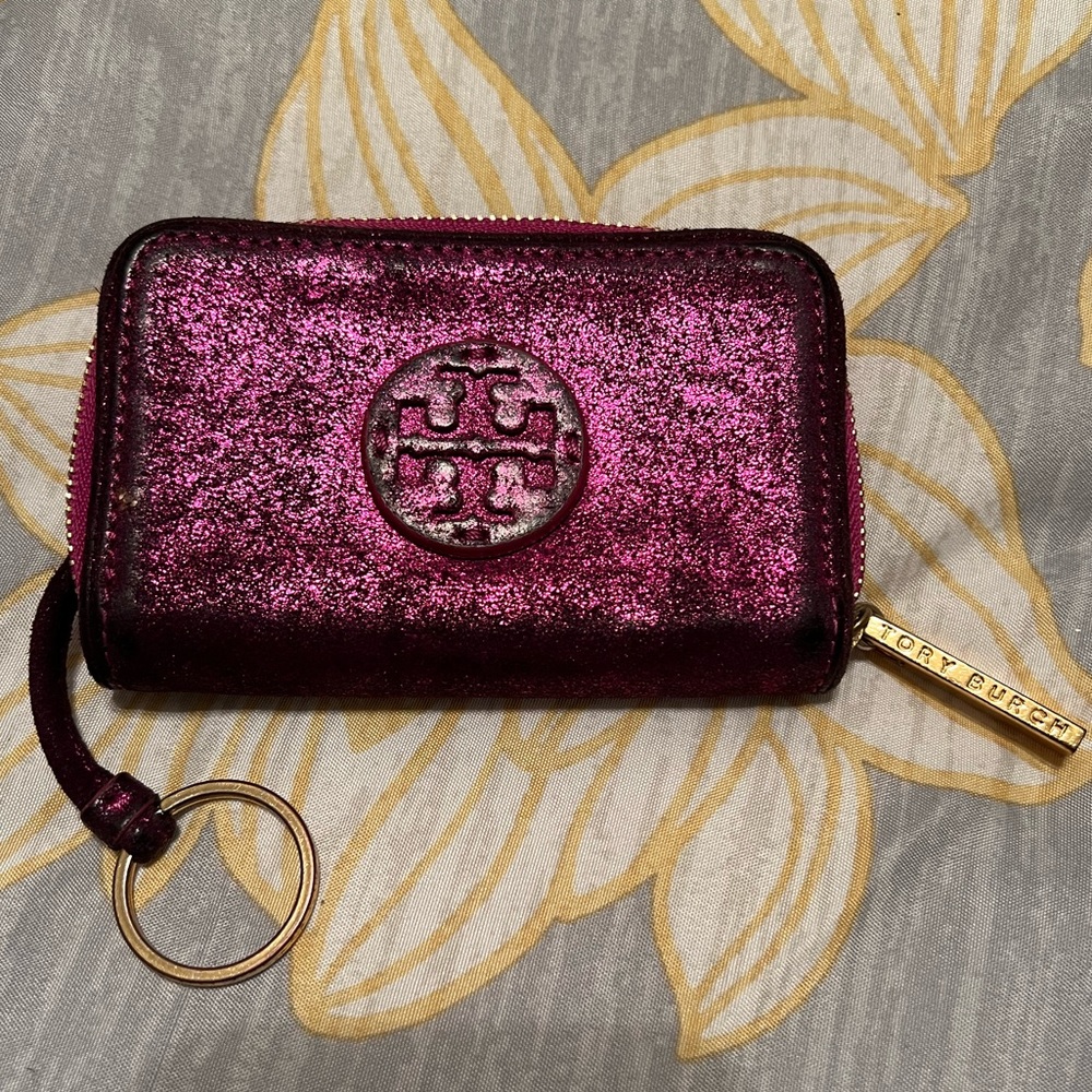 Tory Bury Key Ring Card Wallet